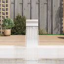 vidaXL 304-es rozsdamentes acél medenceszökőkút 22 x 60 x 70 cm