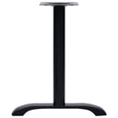 vidaXL 2 db fekete öntöttvas bisztróasztal lábak 61x8x72 cm