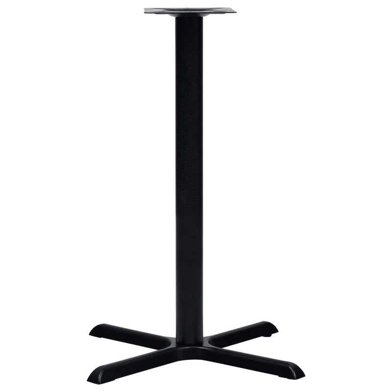 vidaXL fekete öntöttvas bisztróasztalláb 76 x 76 x 107 cm