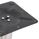 vidaXL ezüstszínű rozsdamentes acél bisztróasztalláb 70 x 40 x 72 cm