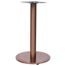 vidaXL aranyszínű rozsdamentes acél bisztróasztalláb Ø45x72 cm