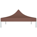 vidaXL barna tető partisátorhoz 3 x 3 m 270 g/m²