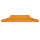 vidaXL narancssárga tető partisátorhoz 6 x 3 m 270 g/m²