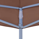 vidaXL barna tető partisátorhoz 6 x 3 m 270 g/m²