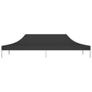 vidaXL fekete tető partisátorhoz 6 x 3 m 270 g/m²