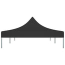 vidaXL fekete tető partisátorhoz 6 x 3 m 270 g/m²