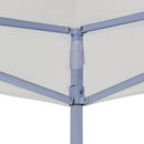 vidaXL fehér tető partisátorhoz 2 x 2 m 270 g/m²