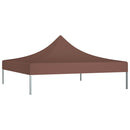vidaXL barna tető partisátorhoz 2 x 2 m 270 g/m²