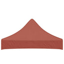vidaXL terrakotta tető partisátorhoz 2 x 2 m 270 g/m²