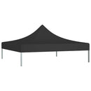 vidaXL fekete tető partisátorhoz 2 x 2 m 270 g/m²