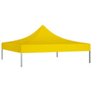 vidaXL sárga tető partisátorhoz 2 x 2 m 270 g/m²