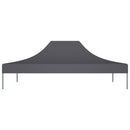 vidaXL antracitszürke tető partisátorhoz 4 x 3 m 270 g/m²