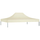 vidaXL krémszínű tető partisátorhoz 4,5 x 3 m 270 g/m²