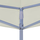 vidaXL krémszínű tető partisátorhoz 4,5 x 3 m 270 g/m²
