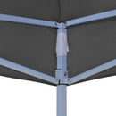 vidaXL antracitszürke tető partisátorhoz 4,5 x 3 m 270 g/m²