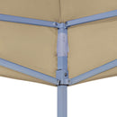 vidaXL bézs tető partisátorhoz 4,5 x 3 m 270 g/m²