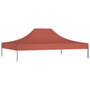 vidaXL terrakotta tető partisátorhoz 4,5 x 3 m 270 g/m²