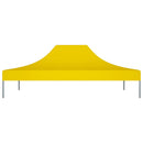 vidaXL sárga tető partisátorhoz 4,5 x 3 m 270 g/m²