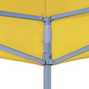 vidaXL sárga tető partisátorhoz 4,5 x 3 m 270 g/m²