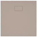 vidaXL barna SMC zuhanytálca 90 x 80 cm