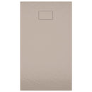 vidaXL barna SMC zuhanytálca 120 x 70 cm