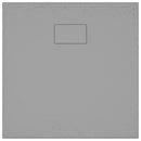 vidaXL szürke SMC zuhanytálca 80 x 80 cm