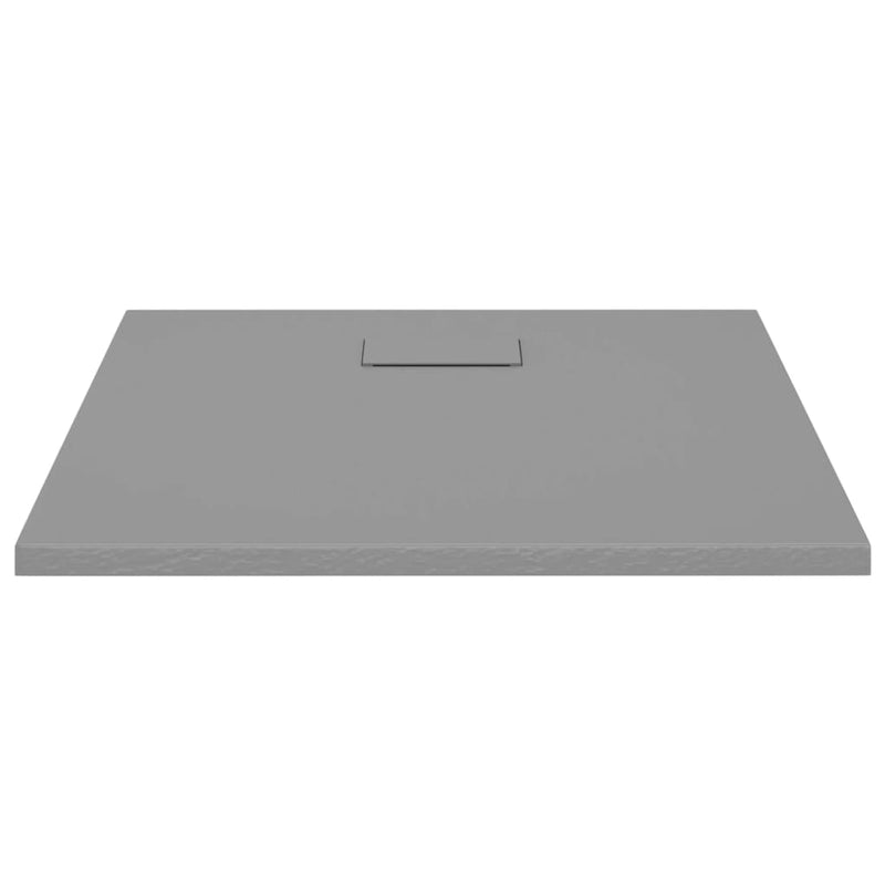 vidaXL szürke SMC zuhanytálca 90 x 90 cm