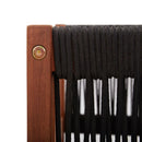 vidaXL kétrészes akácfa kerti pihenőgarnitúra párnákkal és kötéllel