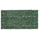 vidaXL sötétzöld leveles erkélyparaván 300 x 150 cm