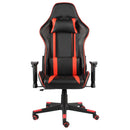 vidaXL piros PVC forgó gamer szék