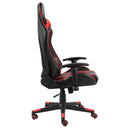 vidaXL piros PVC forgó gamer szék
