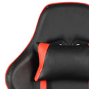 vidaXL piros PVC forgó gamer szék