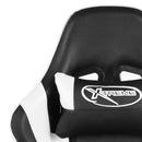 vidaXL fehér PVC forgó gamer szék