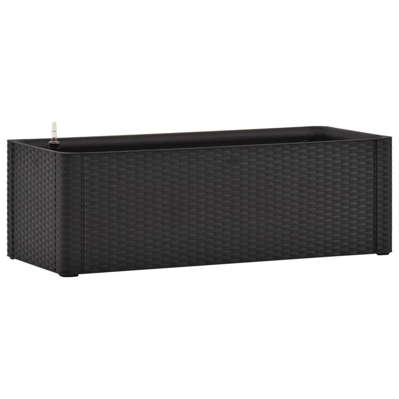 vidaXL antracitszürke kerti magaságyás öntözőrendszerrel 100x43x33cm