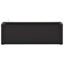 vidaXL antracitszürke kerti magaságyás öntözőrendszerrel 100x43x33cm