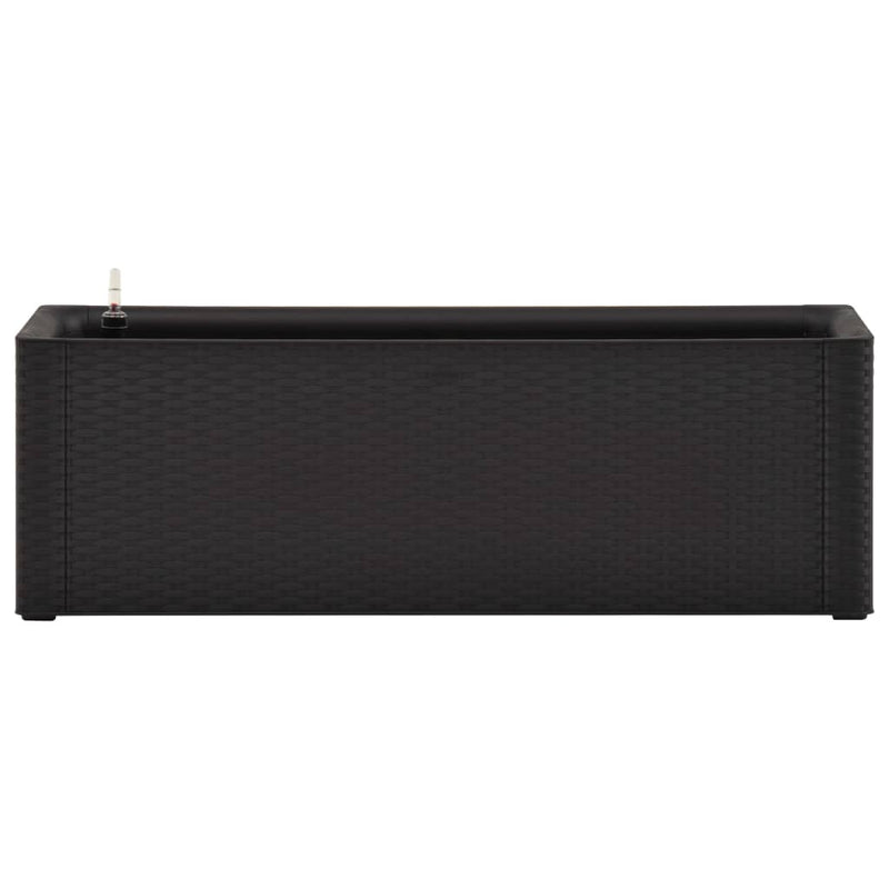 vidaXL antracitszürke kerti magaságyás öntözőrendszerrel 100x43x33cm