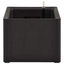 vidaXL antracitszürke kerti magaságyás öntözőrendszerrel 100x43x33cm