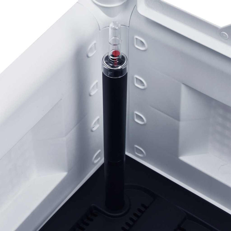 vidaXL fehér kerti magaságyás ráccsal és öntözőrendszerrel