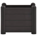 vidaXL antracitszürje kerti PP magaságyás 43 x 43 x 35 cm