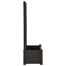 vidaXL antracitszürke polipropilén rácsos kerti ültető 100x43x142 cm