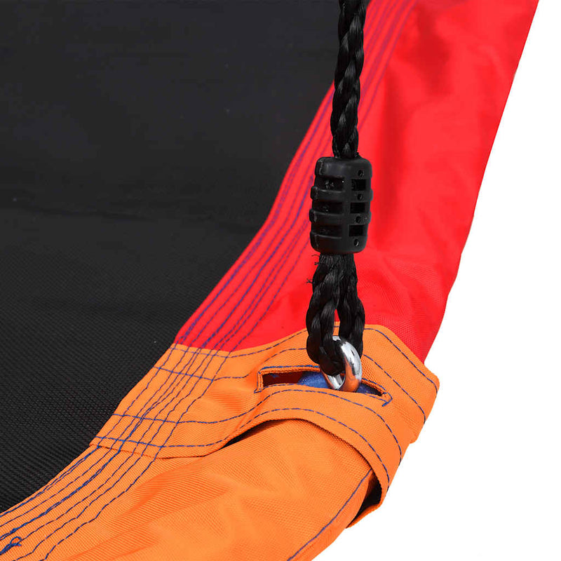 vidaXL fészekhinta zászlókkal 165 x 70 cm