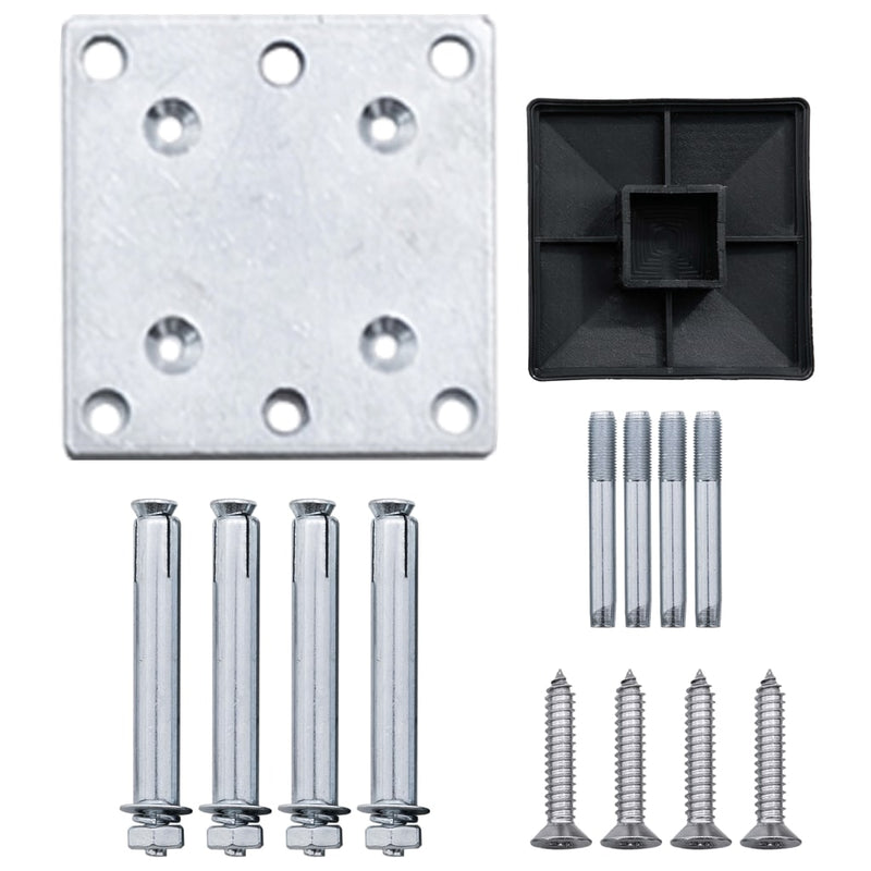 vidaXL barna WPC kerítéspanel 95 x 186 cm