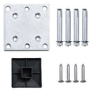 vidaXL barna WPC kerítéspanel 175 x 146 cm