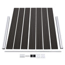 vidaXL szürke WPC kerítéspanel 180 x 146 cm