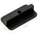 vidaXL műanyag és rozsdamentes acél burkolatrögzítő klipsz 200 csavarral