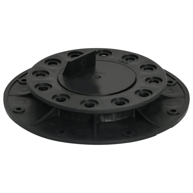 vidaXL 10 db állítható láb deszkázathoz 20-30 mm