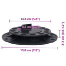 vidaXL 10 db állítható láb deszkázathoz 20-30 mm