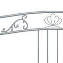 vidaXL szürke fém kanapéágy-keret 90 x 200 cm