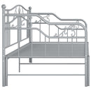 vidaXL szrüke fém kihúzható kanapéágy-keret 90 x 200 cm