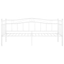 vidaXL fehér fém kanapéágykeret 90 x 200 cm